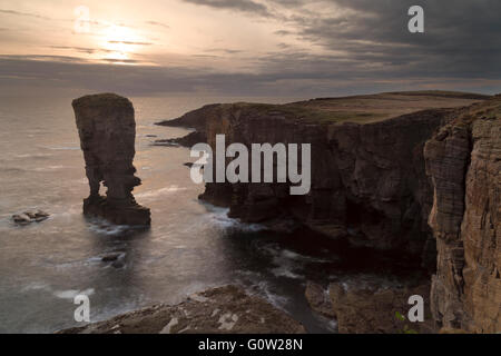 Yesnaby pile mer Banque D'Images