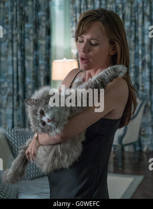 DATE DE SORTIE : 5 août 2016 TITRE : 9 vies STUDIO : EuropaCorp Réalisateur : Barry Sonnenfeld Résumé : Un homme d'affaires guindé se retrouve coincé dans le corps de sa famille's cat Photo : Jennifer Garner (Crédit : c EuropaCorp/images/) Banque D'Images