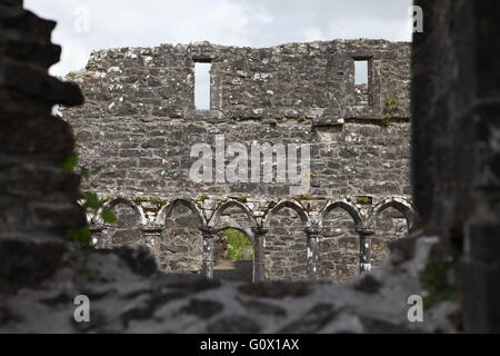 Creevelea Abbaye, couvent franciscain, Co Leitrim Irlande mégalithique Banque D'Images