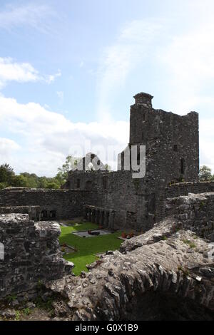 Creevelea Abbaye, couvent franciscain, Co Leitrim Irlande mégalithique Banque D'Images