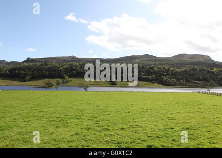 La Vallée de Glencar, County Leitrim, Connacht, Irlande, Europe Banque D'Images