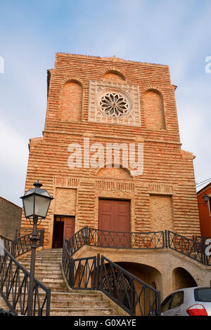 Église de Saint Michel Archange en Ripa Teatina (Italie) Banque D'Images