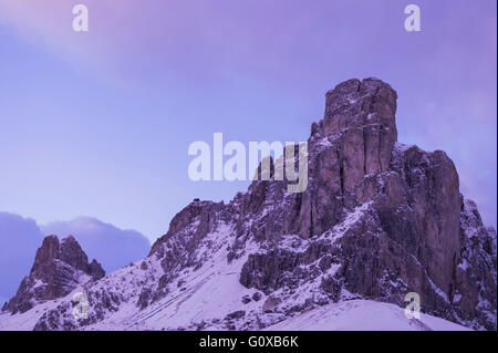 Monte Nuvolau, province de Belluno, le Tyrol du Sud, Italie Banque D'Images