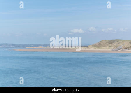 Broughton Bay sur la péninsule de Gower, Galles du Nord Banque D'Images