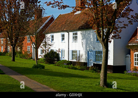 Des maisons à Orford, Suffolk, Angleterre, Royaume-Uni Banque D'Images