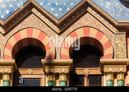 Synagogue jubilaire aussi connu sous le nom de la Synagogue de Jérusalem, ville nouvelle, Prague République Tchèque Banque D'Images