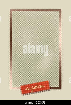 Arrière-plan de conception modèle de demi-teinte. Éléments de conception de scénario. Les éléments sont séparément en couches en fichier vectoriel. Illustration de Vecteur