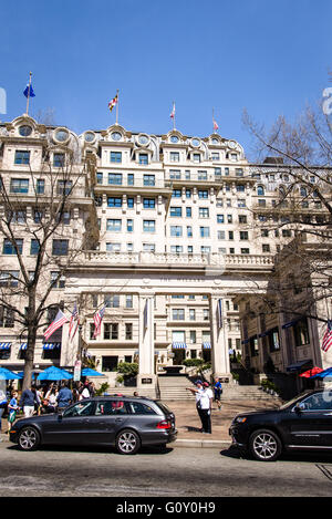 Willard Intercontinental Hotel, 1401 Pennsylvania Avenue NW, Washington DC Banque D'Images