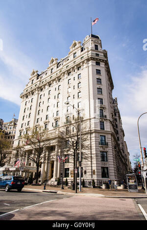 Willard Intercontinental Hotel, 1401 Pennsylvania Avenue NW, Washington DC Banque D'Images