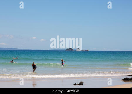 Plage de Wategos, Byron Bay, New South Wales en Australie Banque D'Images