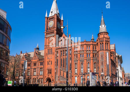 Campus de l'Université de Liverpool, Merseyside, Angleterre, Royaume-Uni Banque D'Images