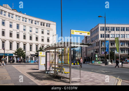 Le centre-ville de Liverpool, Merseyside, Angleterre, Royaume-Uni Banque D'Images