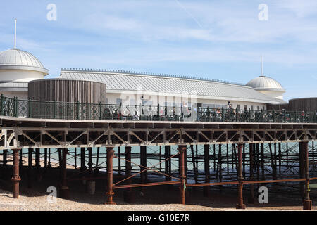 Le restaurant Pavilion sur Hastings nouvelle jetée, Hastings, East Sussex, UK Banque D'Images