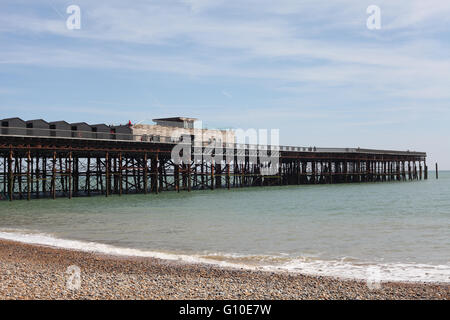 Nouveau Hastings pier a ouvert ses portes en mai 2016, East Sussex, UK Banque D'Images