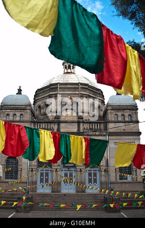 La cathédrale Holy Trinity à Addis Abeba Banque D'Images