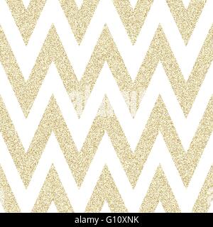 Motif de l'or en zigzag. Chevron classique modèle homogène. Conception vectorielle Illustration de Vecteur