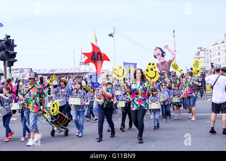 Enfants Brighton's Parade 2016 Banque D'Images