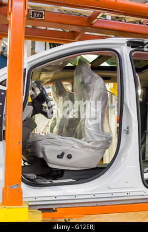 Windsor, Ontario Canada - Fiat Chrysler Automobiles' l'usine de montage de Windsor, où est la construction de l'ACF 2017 Chrysler Pacifica. Banque D'Images