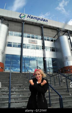 Auditions X Factor 2016 à Hampden Park, Glasgow comprend : Gillian McCloskey, 29 à partir de la Fife Où : Glasgow, Royaume-Uni Quand : 07 Avr 2016 Banque D'Images