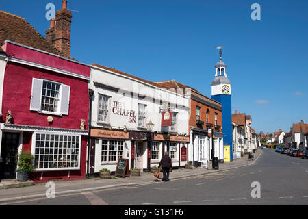 Stoneham Street, Coggeshall Essex UK Banque D'Images