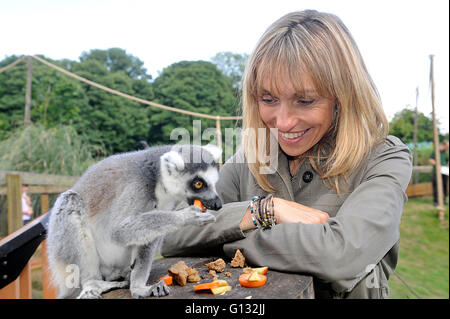 Festival de la famille de petites créatures au ZSL zoo de Whipsnade Michaela Strachan est vraiment Wild Adventures Banque D'Images