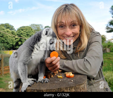 Festival de la famille de petites créatures au ZSL zoo de Whipsnade Michaela Strachan est vraiment Wild Adventures Banque D'Images