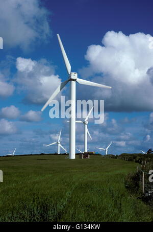 Nouvelles photos AJAX - Cornwall, Angleterre. Éoliennes. PHOTO:JONATHAN EASTLAND/AJAX REF : 21501 4 99 Banque D'Images