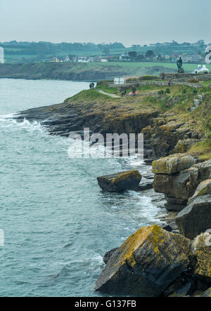 Une vue de l'embarcation de chambre à Llangefni sur Anglesey Banque D'Images