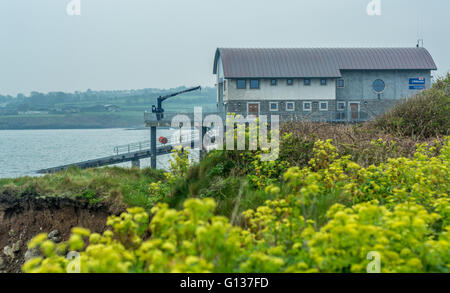 L'embarcation une maison sur Llangefni Anglesey Banque D'Images