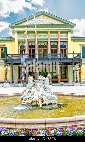 Bad Ischl (Autriche), la Villa de l'empereur François-Joseph, où il a signé la déclaration de guerre ; 1914 à Bad ischl Kaiservilla Banque D'Images