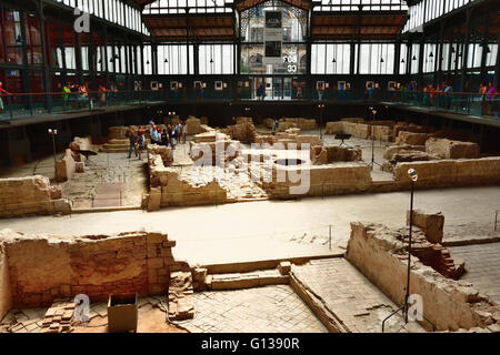 Centre culturel El Born, situé dans le bas et côté est du quartier de la Ribera. Barcelona Banque D'Images