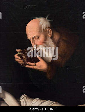 Hans Baldung Grien (1484/5-1545), Lot (fragment) Banque D'Images