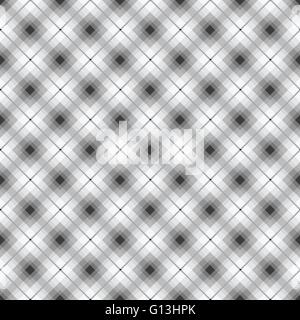 Motif à carreaux noir et blanc Illustration de Vecteur