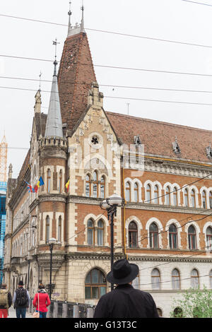 La ville de Cluj-Napoca, en Transylvanie, région de Roumanie. Deuxième plus grande ville roumaine. Banque D'Images