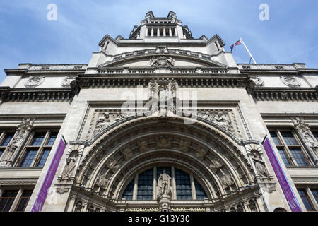 Entrée principale du Victoria and Albert Museum London England Banque D'Images