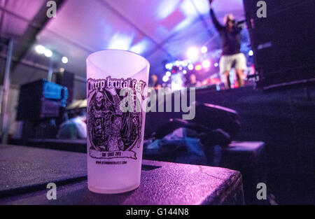 Oviedo, Espagne. 7 mai, 2016. Les concerts du groupe de metalcore américain 'Terror' à Otero Butal Fest sur la tournée de leur nouvel album 'The 25th Hour' le 7 mai 2016 à Oviedo, Espagne. Crédit : David Gato/Alamy Live News Banque D'Images