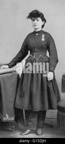 Mary Edwards Walker (Novembre 26, 1832 - février 21, 1919) était un abolitionniste américain, féministes, prohibitionniste, présumé espion, prisonnier de guerre et chirurgien. Avant la guerre civile américaine elle a obtenu son diplôme de médecine, marié et a commencé une pratique médicale Banque D'Images