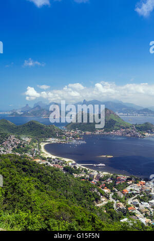 Rio de Janeiro de Niteroi, Rio de Janeiro, Brésil, Amérique du Sud Banque D'Images