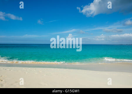 Cabbage beach, Paradise Island, Nassau, New Providence, Bahamas, Caraïbes Banque D'Images