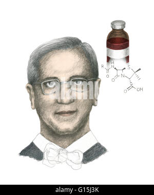 Sir Alexander Fleming (1881-1955) était un biologiste et pharmacologiste écossais. Il a écrit de nombreux articles sur la bactériologie, l'immunologie, et de la chimiothérapie. Ses découvertes les plus connues sont la découverte de l'enzyme lysozyme en 1923 et de l'antibiotique substance p Banque D'Images