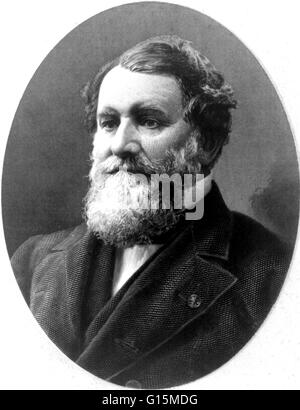 Cyrus Hall McCormick, Sr (15 février 1809 - 13 mai 1884) est un inventeur américain et fondateur de la Compagnie de la machine de récolte McCormick, qui est devenu une partie de l'International Harvester Company en 1902. Bien que McCormick est crédité comme l'inventeur' o Banque D'Images
