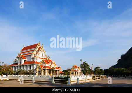 Temple Wat Thammikaram Worawihan, Prachuap Kiri Khan, Thaïlande, Asie du Sud, Asie Banque D'Images