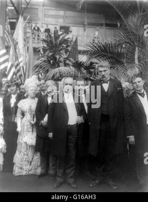 Le dernier portrait de McKinley, Buffalo, New York, 5 septembre 1901, photographié par Frances 'Fannie' Benjamin Johnston. William McKinley (Janvier 29, 1843 - Septembre 14, 1901) a été le 25e président des États-Unis (1897-1901). Il était le dernier Pre Banque D'Images