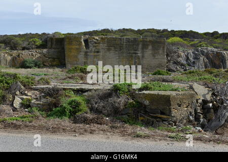 La prison de Robben Island en Afrique du Sud Banque D'Images