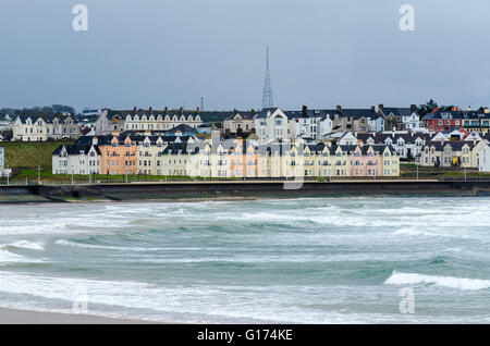 Portrush, comté d'Antrim, en Irlande du Nord. Banque D'Images