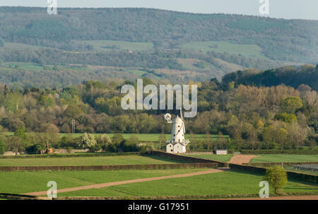 Llancayo Moulin près de l'Usk, Monmouthshire, South Wales UK Banque D'Images