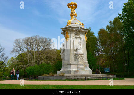 Beethoven-Haydn Mozart-Denkmal-, Grosser, Tiergarten, Berlin Tiergarten, Deutschland Banque D'Images