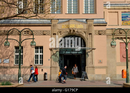 Aquarium, Olof-Palme-Platz, Berlin, Deutschland, Tiergarten Banque D'Images