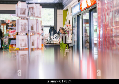 Commis de magasin général, de La Haye, USA Banque D'Images