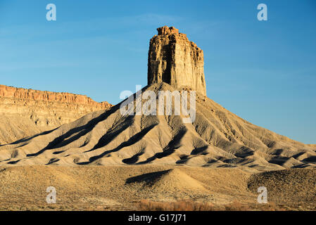 Chimney Rock au sud-ouest du Colorado. Banque D'Images